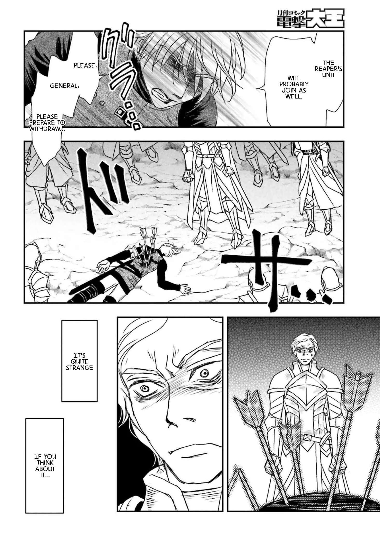 Shinigami ni Sodaterareta Shoujo wa Shikkoku no Tsurugi wo Mune ni Idaku Chapter 53 12